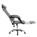SILLA GAMER MALLA GRIS RECLINABLE SKY TOWER DESCANSAPIES