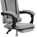 SILLA GAMER MALLA GRIS RECLINABLE SKY TOWER DESCANSAPIES