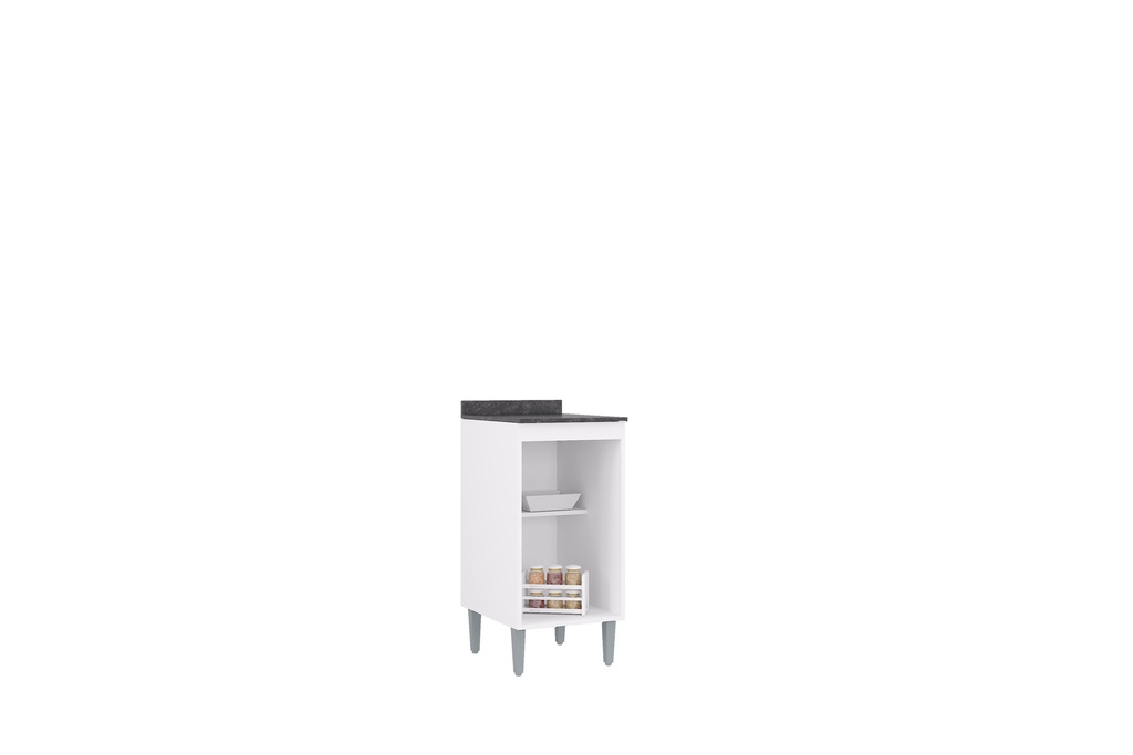 MUEBLE INFERIOR COCINA BLANCO BRUNA 85.5 X 40 CM