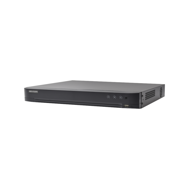DVR 32CH TURBO 4MP Llite 2 BAHIA/ 10TB H.265+ ANALITICAS AUDIO POR COAXITRON SALIDA DE VIDEO 1080P ENTRADA Y SALIDA DE ALARMA AcuSense HIKVISION