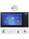 INTERCOMUNICADOR INTERNO CON PANTALLA TACTIL CAPACIT 7” TCP/IP ALAR E/S 6/1 12VDC POE COLO NEGRO SIP