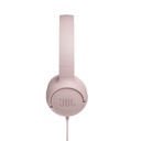 AUDIFONOS CABLEADOS JBL T500 ROSADOS 3.5MM CONTRARUIDO