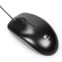 MOUSE CABLEADO NEGRO USB LOGITECH M90 CONFORTABLE