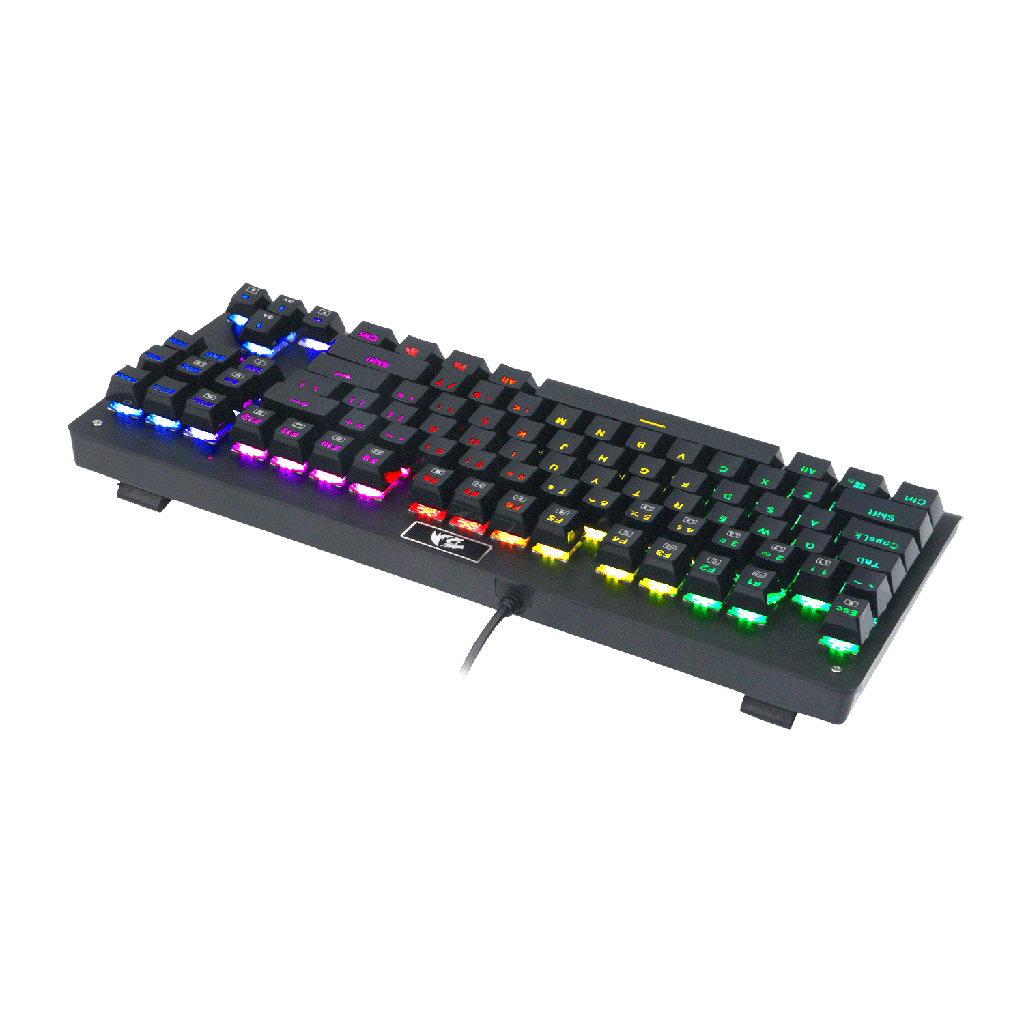 TECLADO GAMER REDRAGON MECANICO NEGRO K568RGB-SP AVENGER