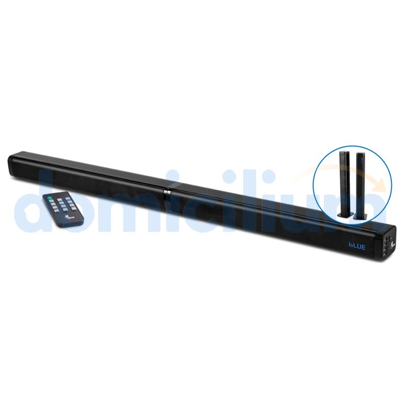 BARRA DE SONIDO NEGRO USB SD OPTICAL 3.5MM BLUETOOTH 60W