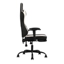 SILLA GAMER BLANCA RECLINABLE BRAZOS GRADAUBLES 8280-WHITE