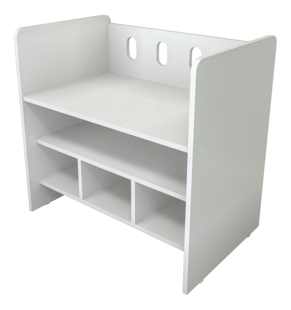 CUNA PARA BEBE BLANCO 2 EN 1 CON COLCHON ANGELS