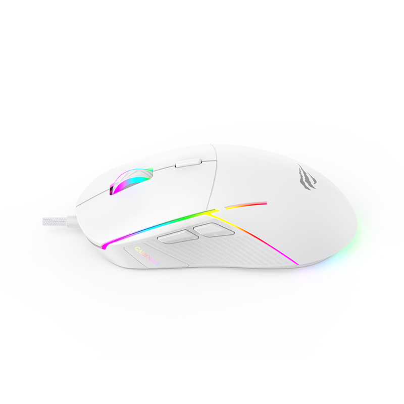 MOUSE GAMER PROFESIONAL BLANCO SOFTWARE 12000 DPI USB