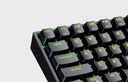 TECLADO GAMER NEGRO MECANICO COMPACTO CABLE TIPO C
