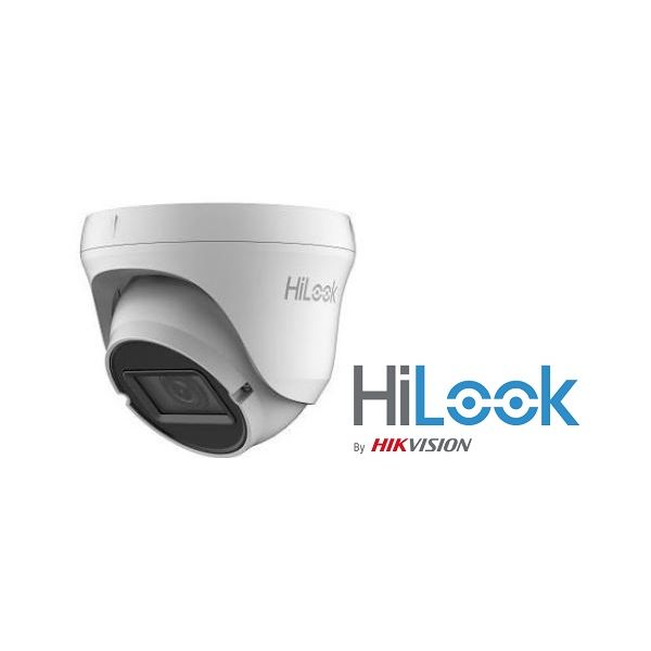 CAMARA DOMO VARIFOCAL HILOOK 1MP HD 720P 40M IR METALICA