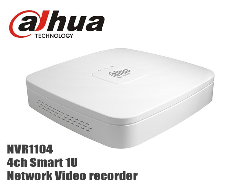 NVR 4 CANALES POE 1080P DAHUA BLANCO H264 1 SATA