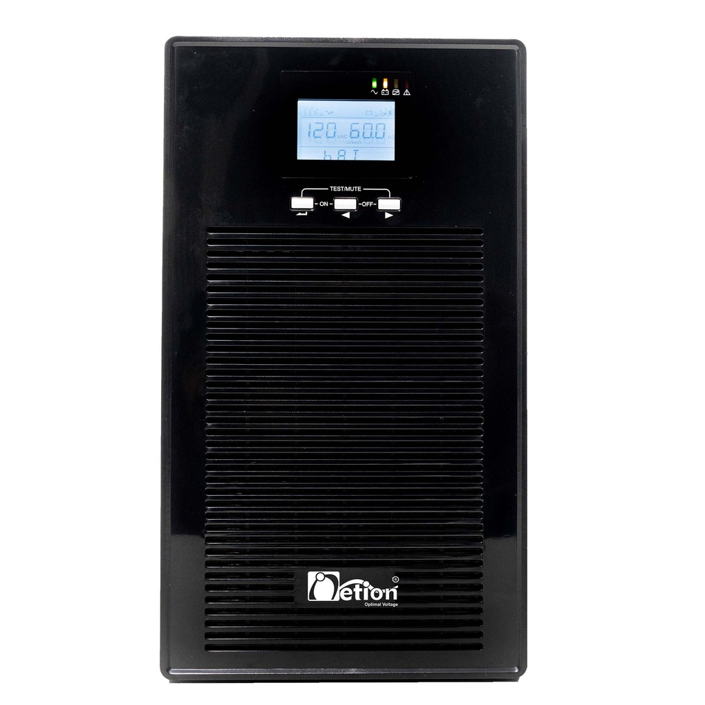 UPS ONLINE NETION BIFASICA 3000VA 3KVA 220VA TIPO TORRE SOFTWARE