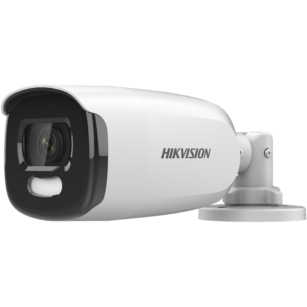 CAMARA TURBO 5MP BALA EXIR 0.0005LUX 3D DNR WDR 130 dB F2.8MM COLORVU IP67 METAL HIKVISION