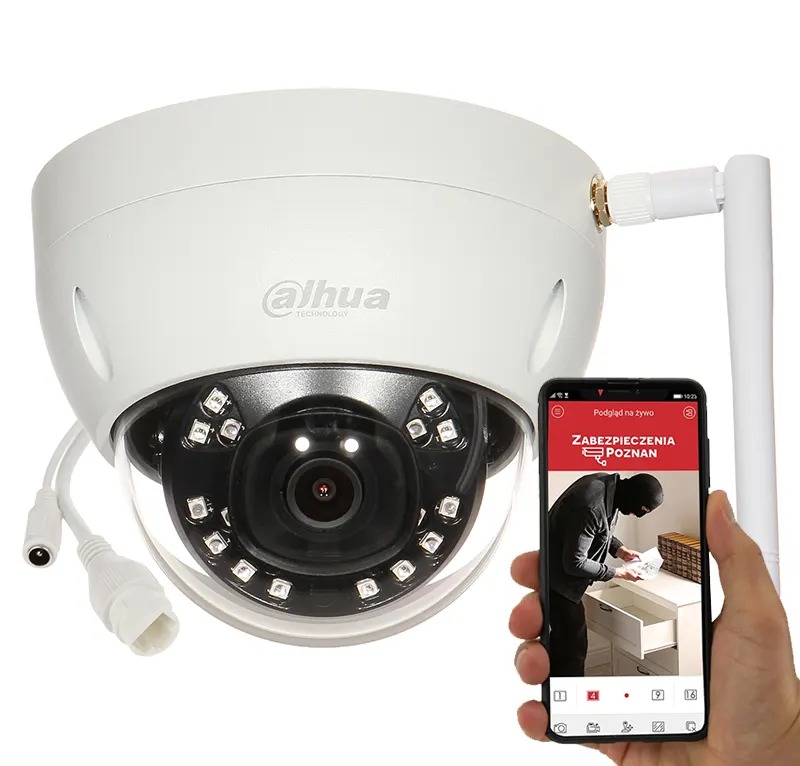 CAMARA IP TIPO DOMO METALICO 1/2,9" CMOS 2MP@30FPS LENTE 2,8MM FOV 100° WIFI IP67 IK10 H.265 IR 30M