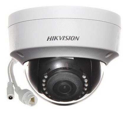 Domo IP 4 Megapixel / Lente 2.8 mm / 30 mts IR / WDR 120 dB / Exterior IP67 IK10 / Hik-Connect P2P / H.265+ / PoE / Onvif / Semimetal / HIKVISION