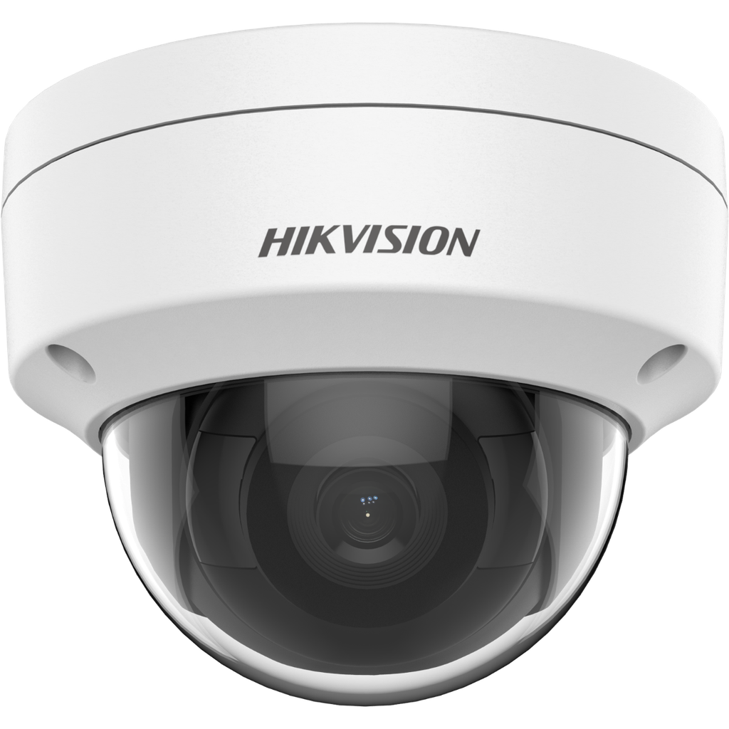 Domo IP 4 Megapixel / Lente 2.8 mm / 30 mts IR / WDR 120 dB / Exterior IP67 IK10 / Hik-Connect P2P / H.265+ / PoE / Onvif / Semimetal / HIKVISION