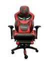 SILLA GAMER RECLINABLE PROFESIONAL ROJA DESCANSAPIES ACKAMER