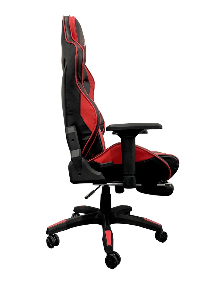 SILLA GAMER RECLINABLE PROFESIONAL ROJA DESCANSAPIES ACKAMER