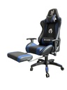 SILLA GAMER RECLINABLE ERGONOMICA AZUL KITSUNE