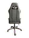 SILLA GAMER RECLINABLE ERGONOMICA MORADA KITSUNE