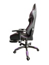 SILLA GAMER RECLINABLE ERGONOMICA MORADA KITSUNE