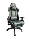 SILLA GAMER RECLINABLE ERGONOMICA VERDE KITSUNE