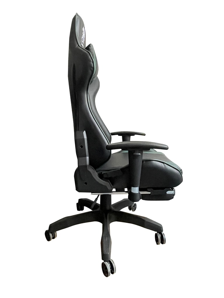 SILLA GAMER RECLINABLE ERGONOMICA VERDE KITSUNE