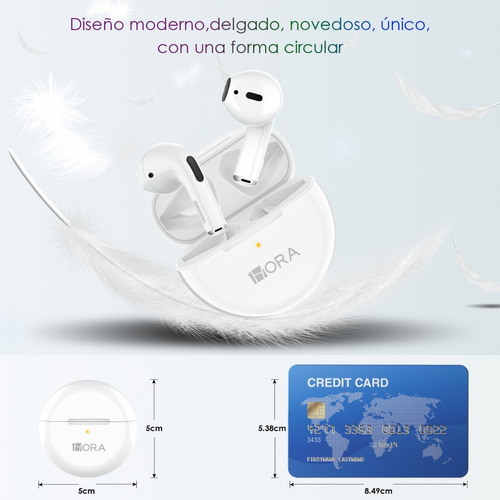 AUDIFONOS AIR POD BLUETOOTH RECARGABLES MANOS LIBRES BLANCOS