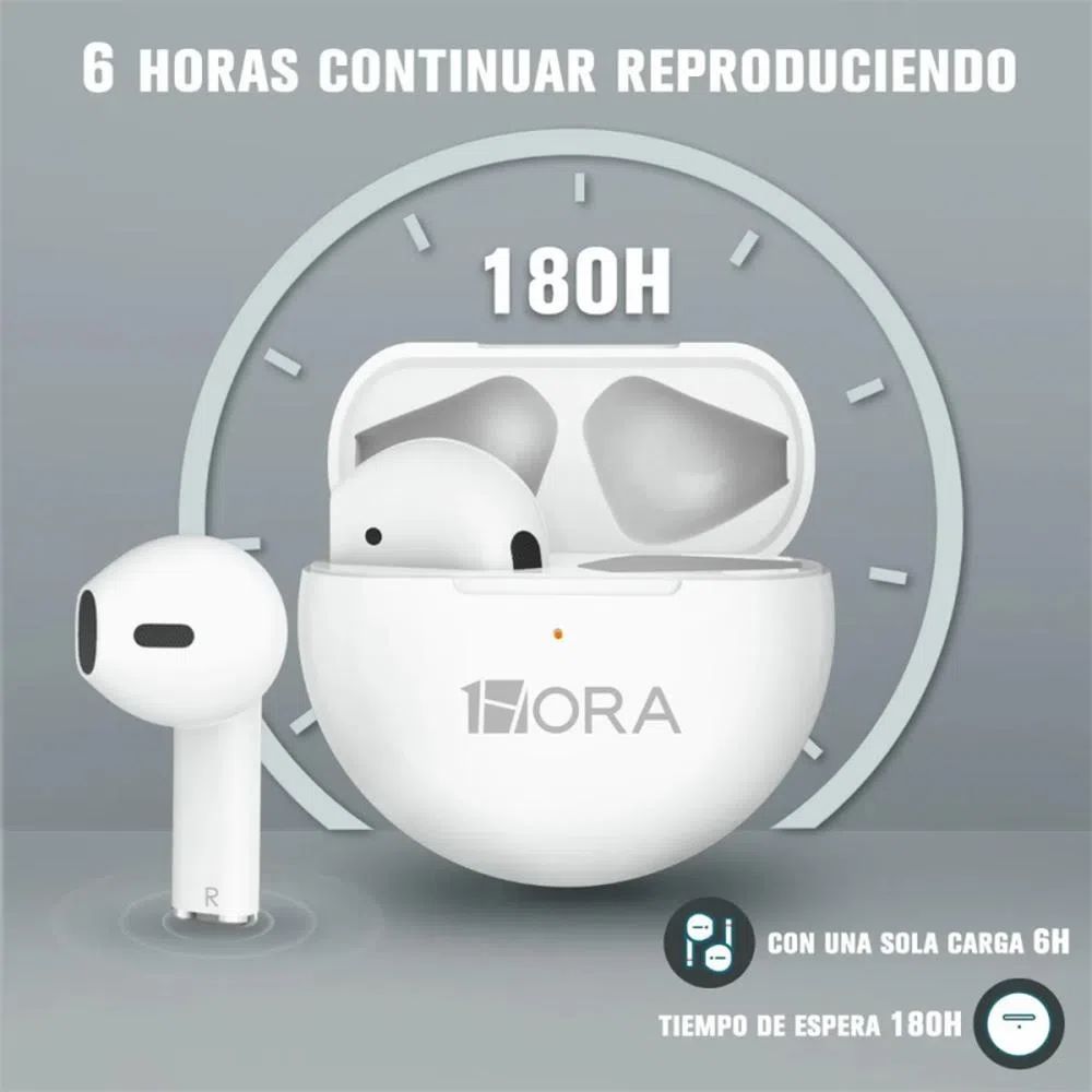 AUDIFONOS AIR POD BLUETOOTH RECARGABLES MANOS LIBRES BLANCOS