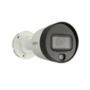 CAMARA IP BALA SEMIMETALICA FULL COLOR 2MP@30FPS LENTE 2.8MM FOV 110° DWDR LED 10M H.265+ POE IP67