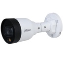 CAMARA IP BALA SEMIMETALICA FULL COLOR 2MP@30FPS LENTE 2.8MM FOV 110° DWDR LED 10M H.265+ POE IP67