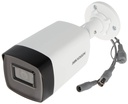 CAMARA TURBO 5MP BALA EXIR 0.01LUX 40m IR F3.6MM IP67 SEMI METALICA HIKVISION