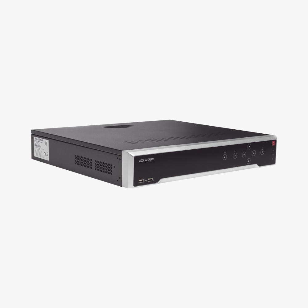 NVR 8 Megapixel (4K) / 32 canales IP / 16 Puertos PoE+ / Soporta Cámaras con AcuSense / 4 Bahías de Disco Duro / Switch PoE 300 mts / HDMI en 4K / Videoanaliticos