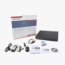 DVR 4 Megapixel  Hikvision / 32 Canales TURBOHD + 8 Canales IP / 2 Bahías de Disco Duro / 1 Canal de Audio / Video análisis