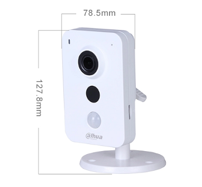  CAMARA IP TIPO CUBO 4MP@ LENTE 2,8MM FOV 97° WIFI H.265 IR 10M PIR E/S ALARMA AUDIO DE 2 VIAS