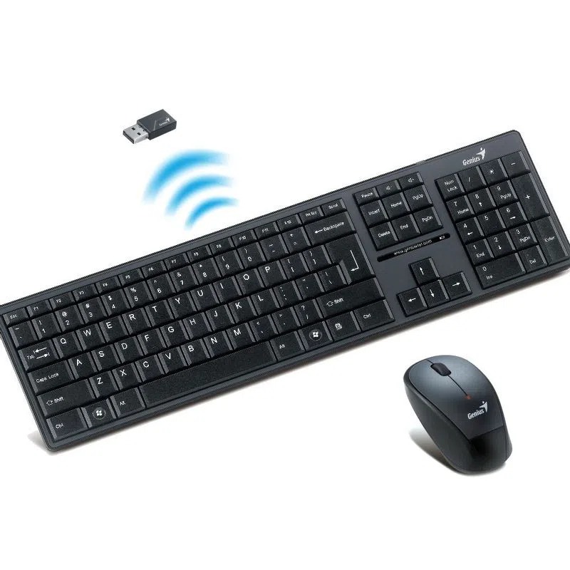 COMBO GENIUS TECLADO + MOUSE SLIMSTAR 8000SE