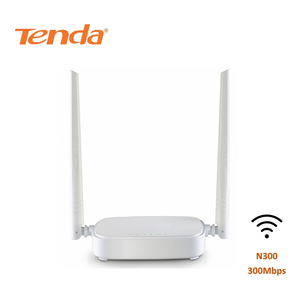 ROUTER INALAMBRICO WIFI TENDA N301 2 ANTENAS 300 MBPS