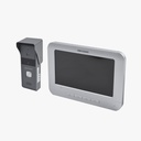 Kit de Videoportero Analógico con Pantalla LCD a Color de 7" / Frente de Calle para Exterior IP65 HIKVISION