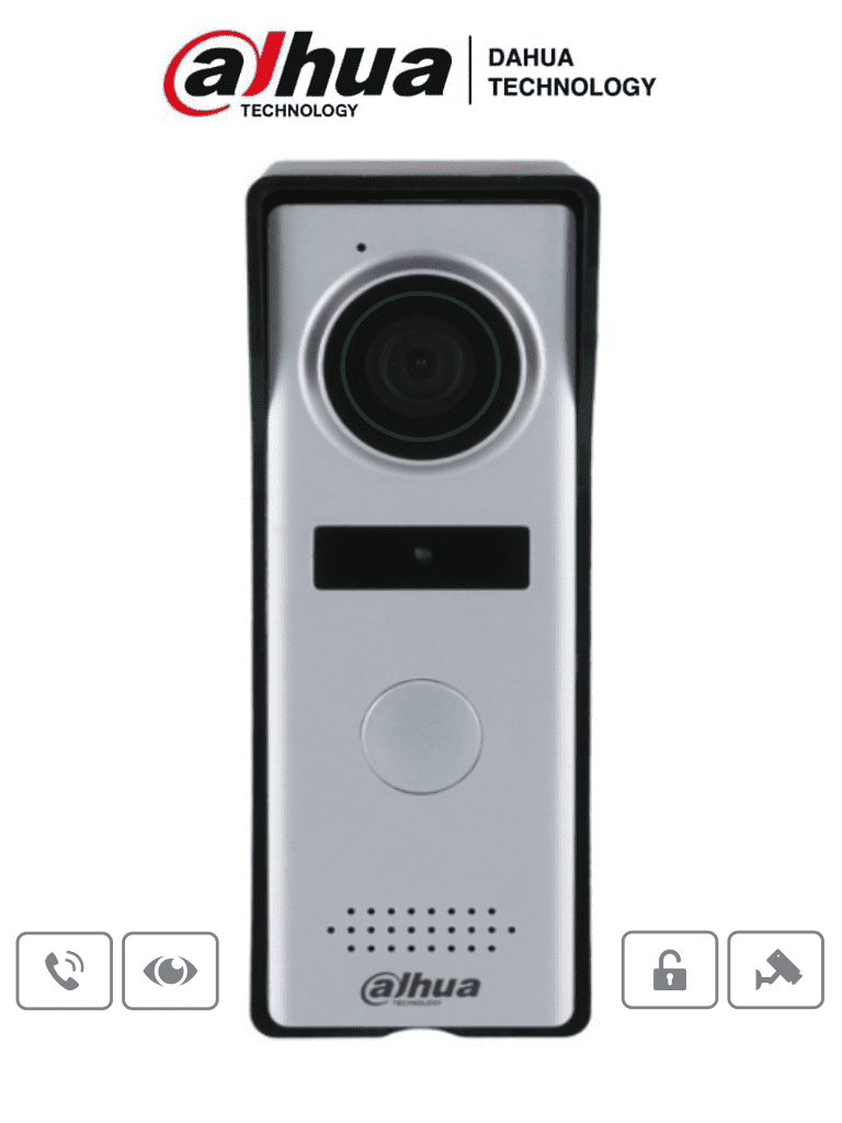 INTERCOMUNICADOR ANALÓGICO 4 HILOS 1 BOTÓN CONTROL DE PUERTA / DAHUA