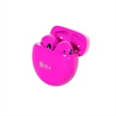 AUDIFONOS AIR POD BLUETOOTH RECARGABLES MANOS LIBRES FUCSIA