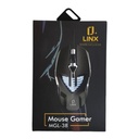 MOUSE GAMER RGB LINX 3D DPI 3200DPI NEGRO