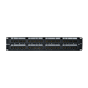 PATCH PANEL CAT 6 DE 48 PUERTOS 90/180° CON SOPORTE POSTERIOR INCLUIDO SIN BLINDAJE