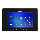 PANTALLA COLOR NEGRO PARA INTERCOMUNICADOR CON PANTALLA TACTIL 7” 6CH ALARMA 12VDC POE WIFI SIP