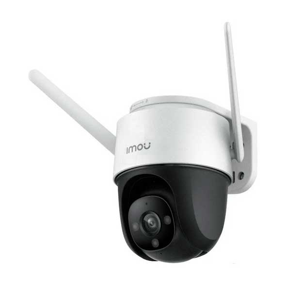 CAMARA CRUSIER IMOU WIFI FULL COLOR PT 4MP IP,IR LED 30M,3.6MM,DUAL ANTENA 120M,H.265,SLOT MICRO SD,AUDIO DOBLE VIA,CON FUENTE