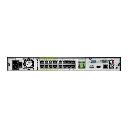 NVR 16CH H.265+ DECODIFICACION 4CH@4K O 16CH@2MP AB ENTRADA 320MBPS 2 SATA 1 HDMI 16 POE MAX 150W