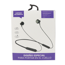 AUDIFONOS INALAMBRICOS BLUETOOTH CUELLO NEGROS 5.0 HI-FI