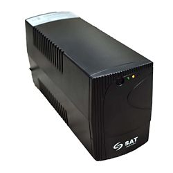 UPS INTERACTIVA SAT 750VA/360W 4 TOMAS REGULADOR VOLTAGE