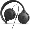 AUDIFONOS JBL T500 NEGROS CABLEADOS 3.5MM CONTRARUIDO