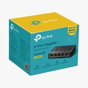 SWITCH TP-LINK PARA ESCRITORIO 5 PUERTOS 10/100/1000Mbps