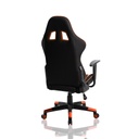 SILLA GAMER NARANJA INFINIX RECLINABLE CUERINA BRAZOS FIJOS